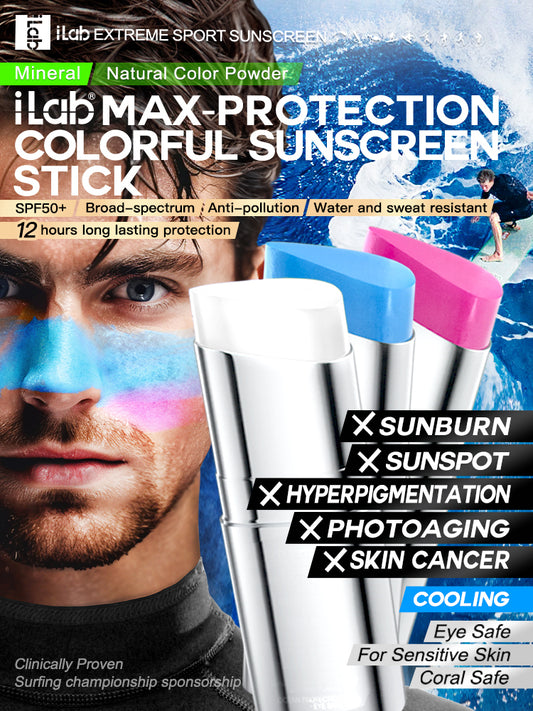 iLab Extreme Sport Colorful Sunscreen Stick
